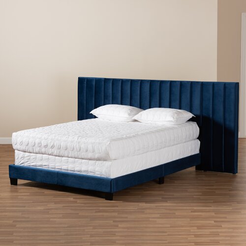 Mercer41 Creger Tufted Upholstered Low Profile Standard Bed & Reviews ...